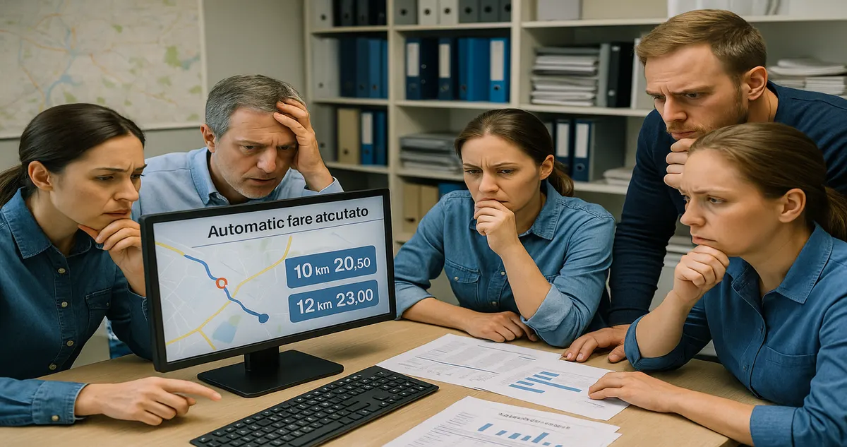 Tarifador automático preciso y transparente.