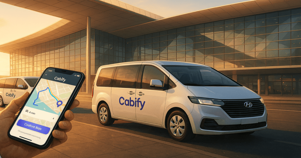 Tecnología móvil de Cabify impulsa transporte en Aeropuerto de Santiago